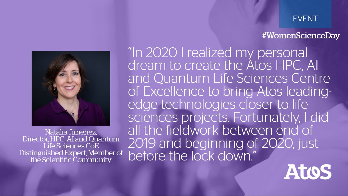 njlozano's tweet photo. #DíaMujerYNiñaEnCiencia
#MyExpert #LSCoE #AtosSC
Unéte a la campaña de @wellcomegenome ⤵
https://t.co/fz2J4E5cLN https://t.co/hdM3y0crg7