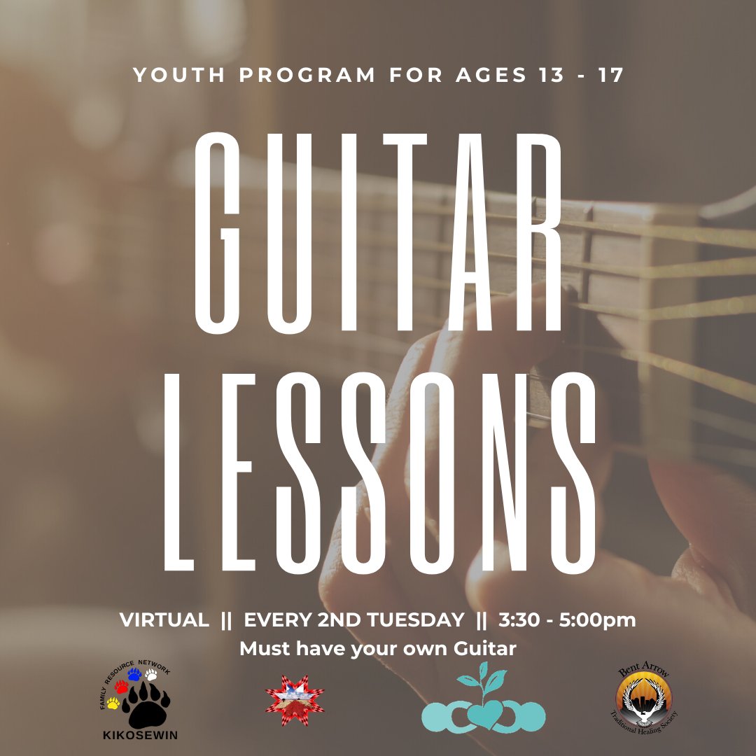 BentArrowYEG's tweet photo. NEW PROGRAM:

Free Youth Guitar Lessons for ages 13-17. Want to learn a new skill? Have a guitar and online access at home? Build confidence, have peer support, and create a network of like-minded people! Register today! 

https://t.co/piLZYqoFUh
#yeg #yegyouth #yegprograms https://t.co/d6CNL6VHNJ