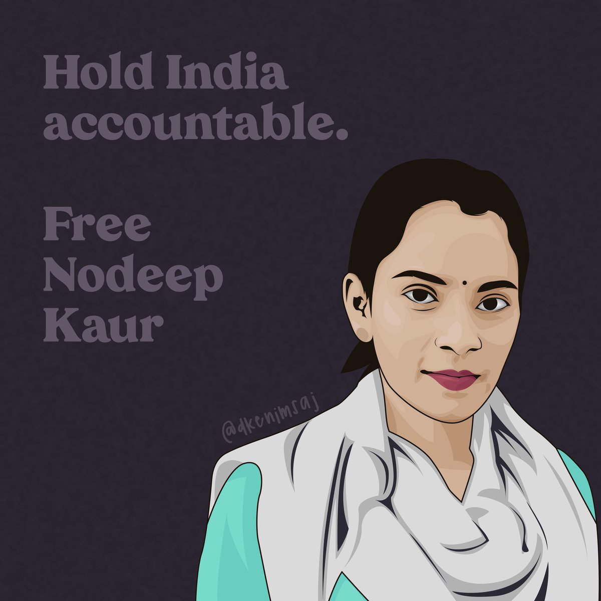 jatti's tweet image. happy birthday nodeep kaur 🤍

#FarmersProtest #FreeNodeepKaur