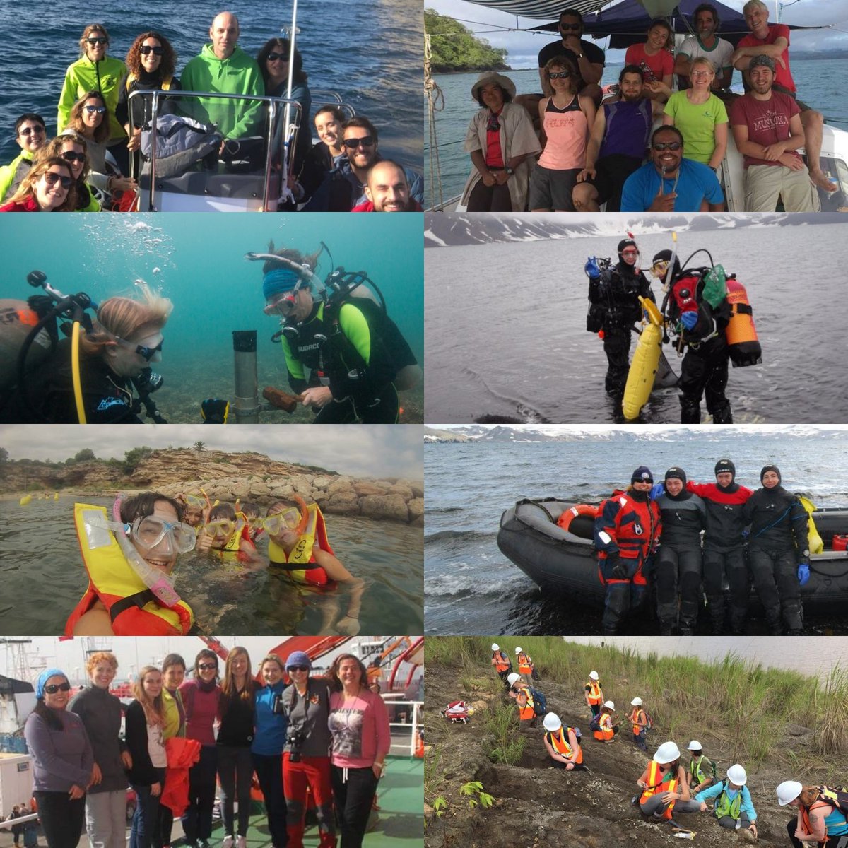 Happy #WomenInScience Day!

Let's inspire girls around the world to show what women can be scientists and do fieldwork! 
#marineecology #paleoecology