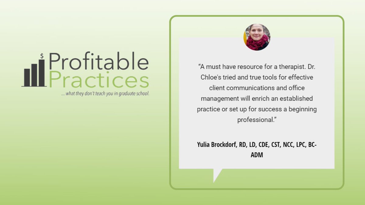 therapyrocket's tweet image. Thank you so much, Yulia! 🥰

Find out how you can also get clients and grow a successful private practice by watching the modules on hubs.la/H0G3Rgn0!

#SuccessforTherapists #PrivatePracticeNYC #StartaPrivatePractice #PrivatePracticeTips #PrivatePracticeTherapists