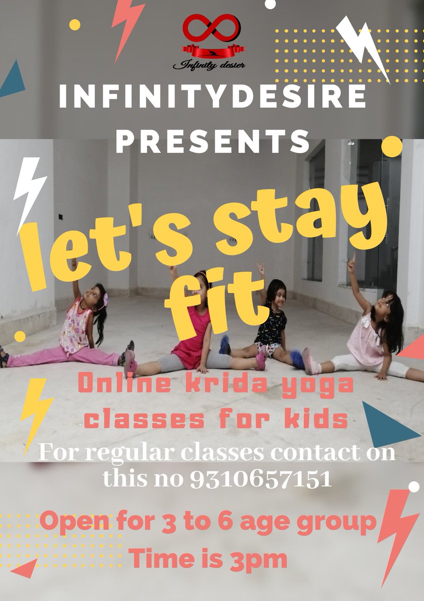 KabuSingh's tweet photo. Here we are providing online krida yoga for kids. Contact us for more information 🙏 https://t.co/O9Wom8rGzl