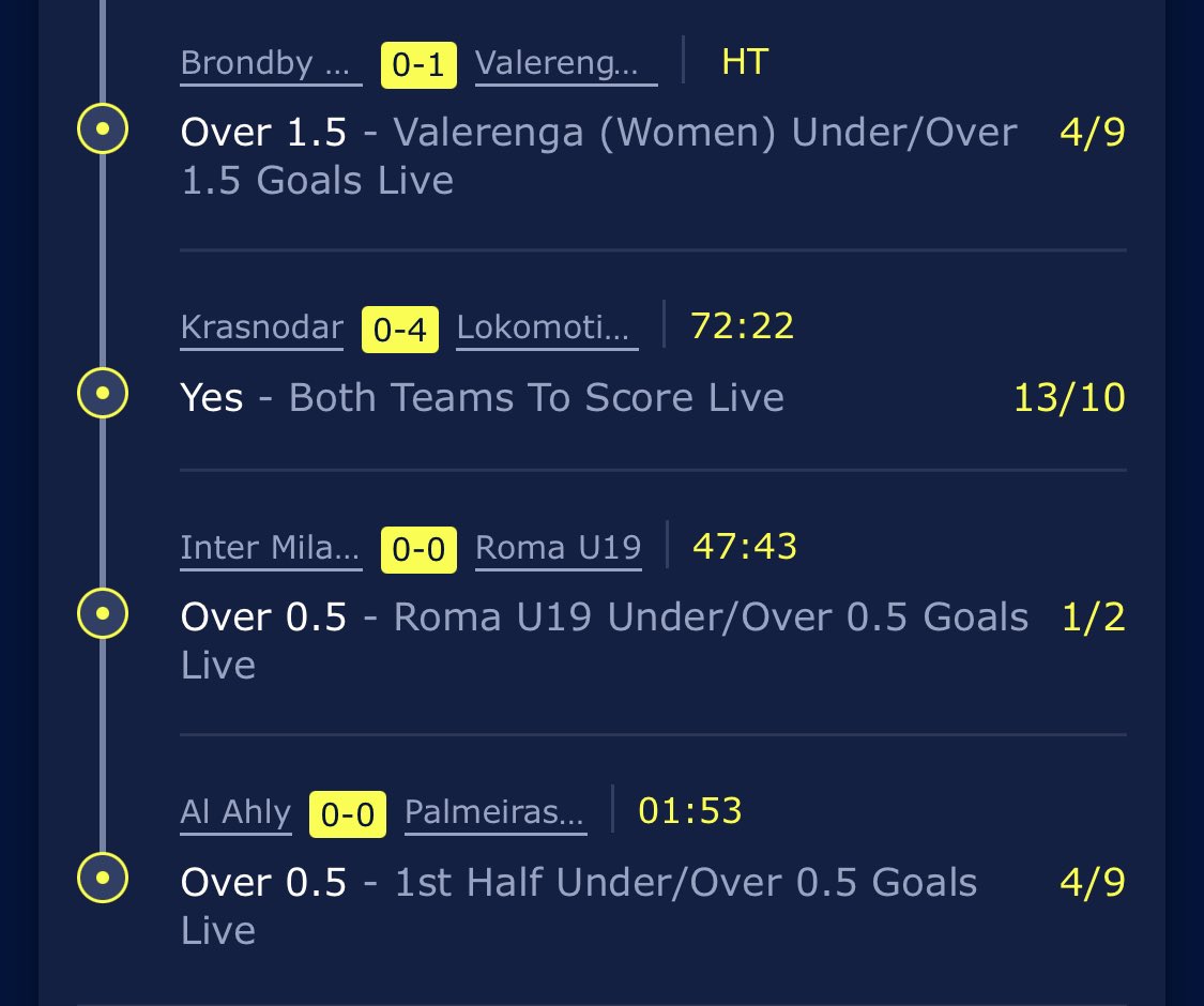 Tips__4U's tweet image. 8odds Inplay acca!🤑