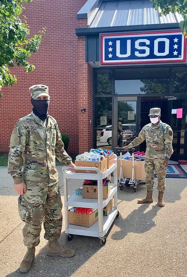In a normal year, the USO at Fort Leonard Wood would support over 76,000 soldiers and other military personnel on post, sometimes accommodating 1000 service members in one day! During the pandemic the USO was still able to provide 1 million units of necessary food items on post.