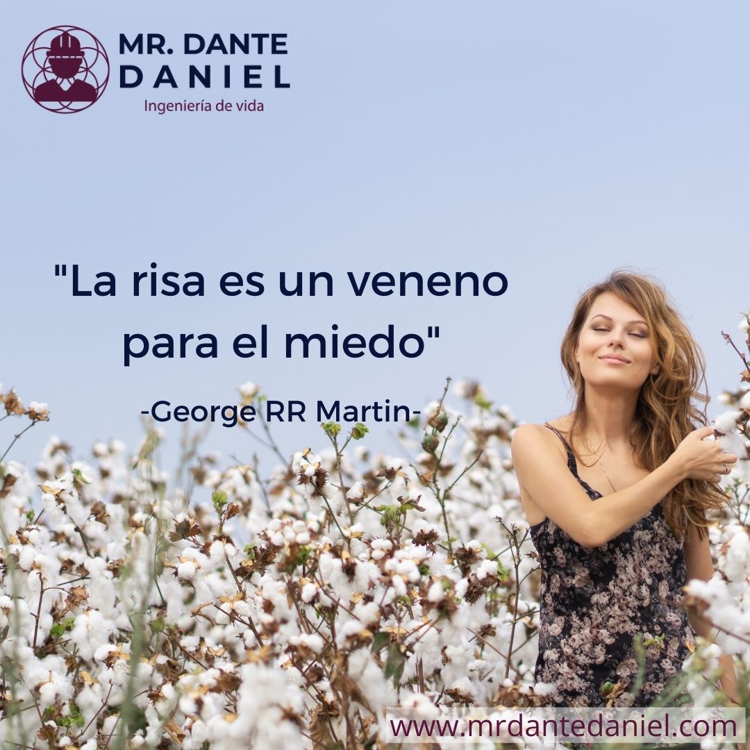 MrDanteDaniel's tweet photo. "La risa es un veneno para el miedo." -George RR Martin-
#mrdantedaniel #frases #lifecoach #autoestima #felicidad #seguridad #éxito #reprográmate https://t.co/WvLgh4rhVC