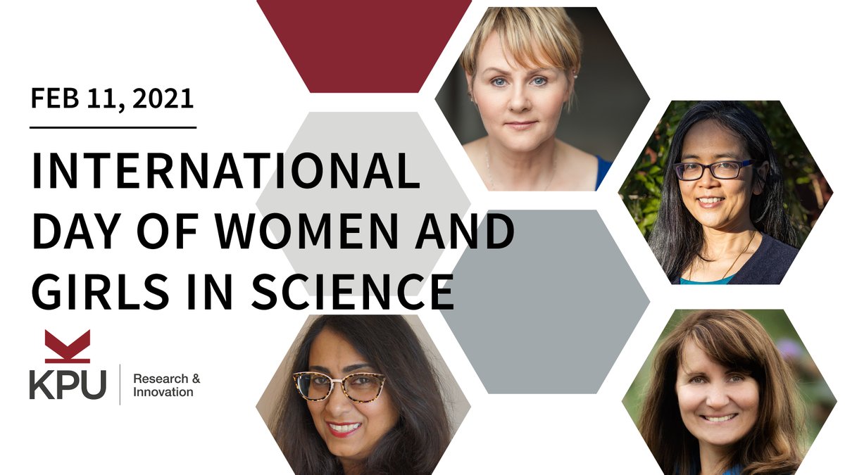 Today we are celebrating the International Day of Women and Girls in Science! Throughout the day we want to highlight some of our amazing women scientists and researchers here at @KwantlenU. Stay tuned! #WomenInScienceDay #february11 #EqualityInScience