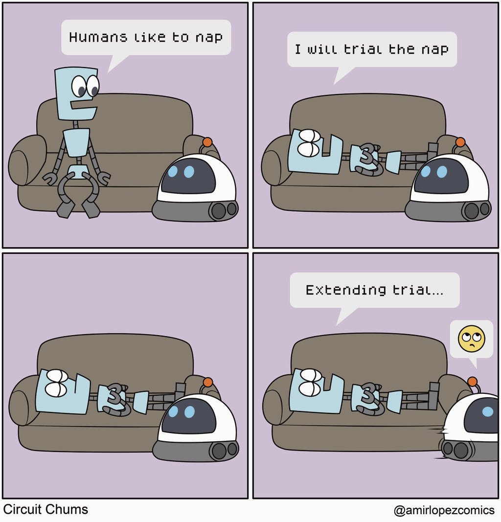 amirlopezcomics's tweet photo. Nap Trial
#circuitchums #comic #webcomic #cartoon #nap #napping #napsfordays #napallday #sleepyhead #zzzz #zzzz #funnycomic #funnycartoons https://t.co/7a6sRB24Jv