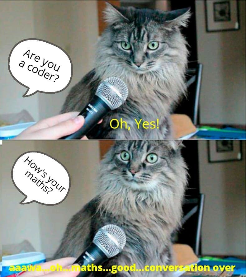 That's me! 😅

#Python #rstats #java #javascript #AWS #100DaysOfCode #ReactJS #Coding #CloudComputing #HTML #Serverless #cybersecurity #DataScientist  ⁣#Linux #Programming ⁣⁣