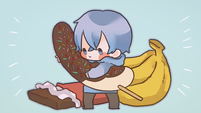 「バナナ もぐもぐ」のTwitter画像/イラスト(古い順)