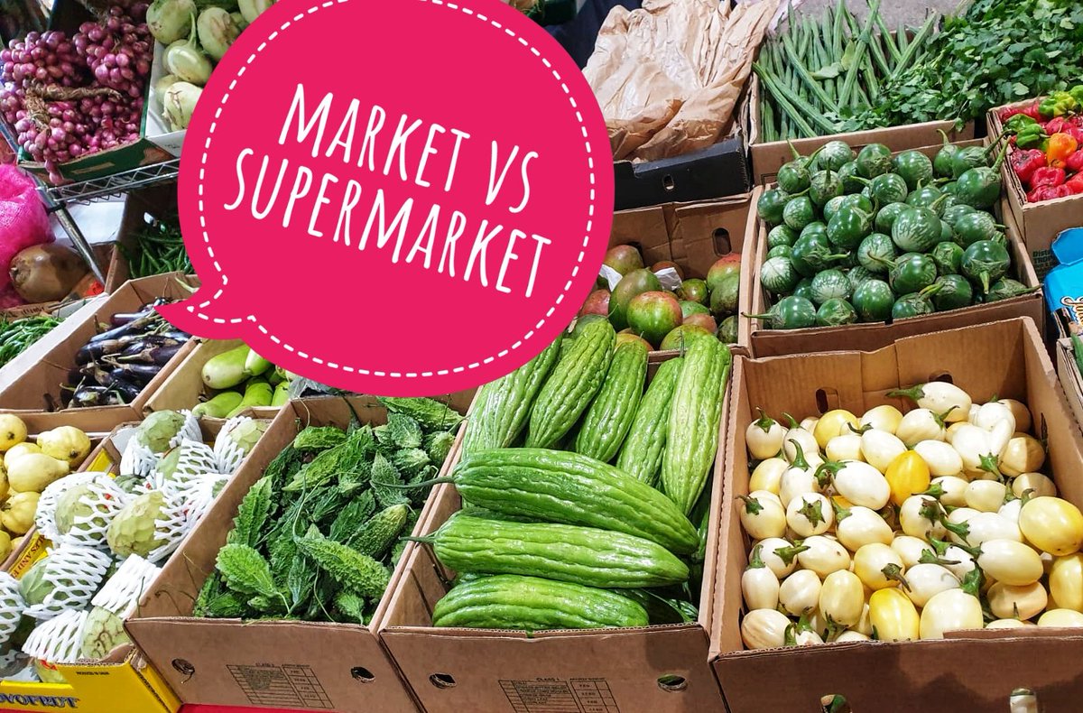 Won't find that in the supermarket.  An array of fantastic veg &amp; spices from all over the world.  Pictured are white aubergine, also known as bitter balls, used in African cooking,  Indian &amp; Chinese kerella, both used in curries or steamed

Produce: Neil's Continental.