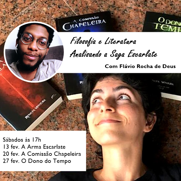RPGventura's tweet photo. Nos próximos três sábados, vou bater um papo no Instagram com o Flávio, professor de filosofia que trabalha com "A Arma Escarlate" em sala de aula 🥰

Vejam o currículo todo dele lá no meu Insta! (aqui não cabe 🥰)  https://t.co/jDJfwqfy1Q https://t.co/Vm1aWupISb