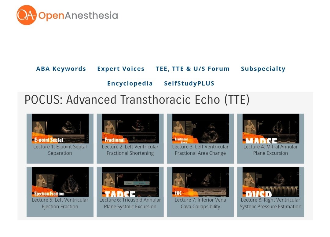 Stamatis Baronos (@theicudoc) on Twitter photo New collab with <a href="/openanesthesia/">OpenAnesthesia®</a>, the biggest educational resource for anesthesiologists. Our POCUS videos now featured on openanesthesia.org.
<a href="/TheICUdoc/">Stamatis Baronos</a> <a href="/GabrielPradaMD/">Gabriel Prada MD</a>
#POCUS #anesthesia #echofirst #ultrasound New collab with <a href="/openanesthesia/">OpenAnesthesia®</a>, the biggest educational resource for anesthesiologists. Our POCUS videos now featured on openanesthesia.org.
<a href="/TheICUdoc/">Stamatis Baronos</a> <a href="/GabrielPradaMD/">Gabriel Prada MD</a>
#POCUS #anesthesia #echofirst #ultrasound