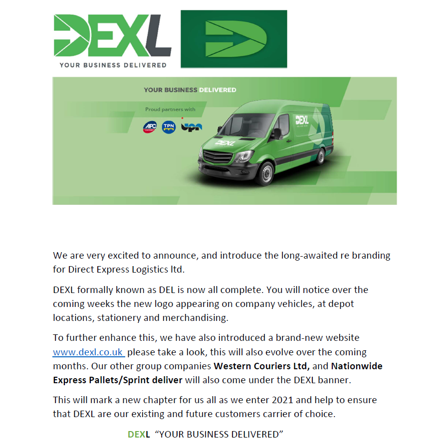 DEXLogistics's tweet image. 🚨🚨IT'S OFFICIAL🚨🚨