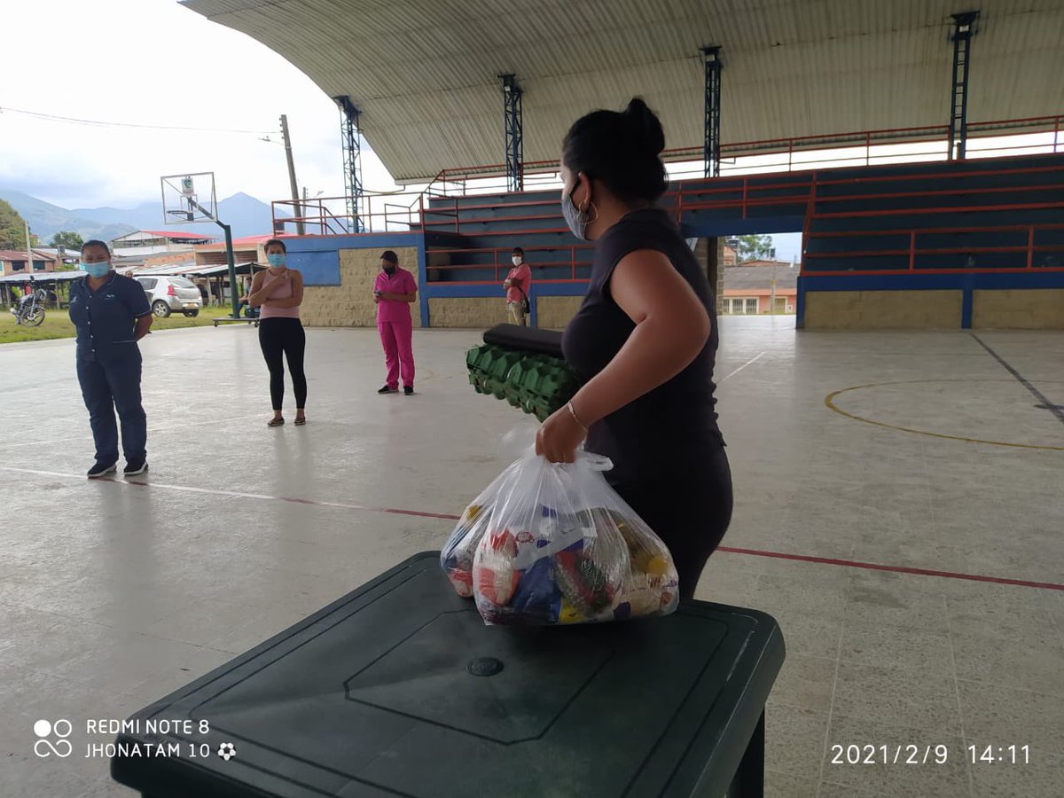 funproyeccion's tweet photo. Culminamos con éxito entrega en @Alcaldiacampohe De 460 RPC para los estudiantes de  las IE (Técnica María Auxiliadora, Técnica Agropecuaria) con sus 23 sedes. @PAlimentarioBoy @GobBoyaca https://t.co/12iOiIEvLC
