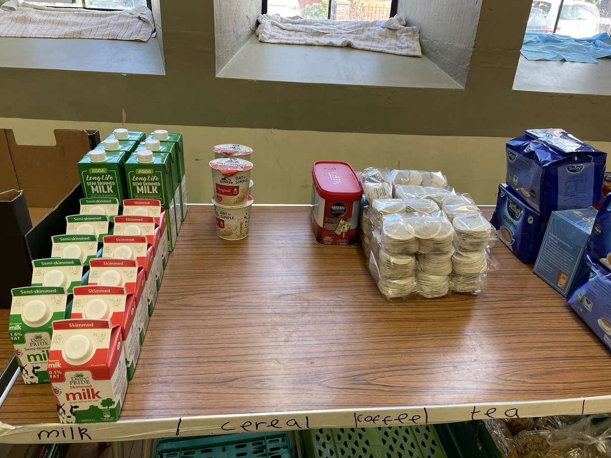 We need your help! After the busiest day ever, serving 110 families, the shelves are bare. We desperately need donations of pasta, rice, sauce, tinned meat, biscuits, cereal, tinned fruit/ veg and coffee. If you or anyone you know can help, please get in touch #foodpoverty #help