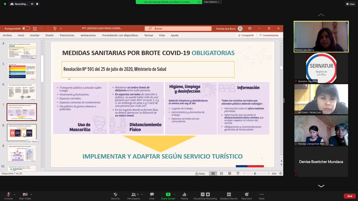 DescubreLosRios's tweet photo. Ahora profesionales de @DescubreLosRios participan en reunión informativa junto a @MunicipioLanco y prestadores  de servicios turísticos de la comuna de #Lanco destino #CuatroRios para informar estado plan #PasoaPaso y protocolos
Por un #VeranoResponsable #LosRiosSeCuida 
🌎💚♻️ https://t.co/TkejNAzIpx