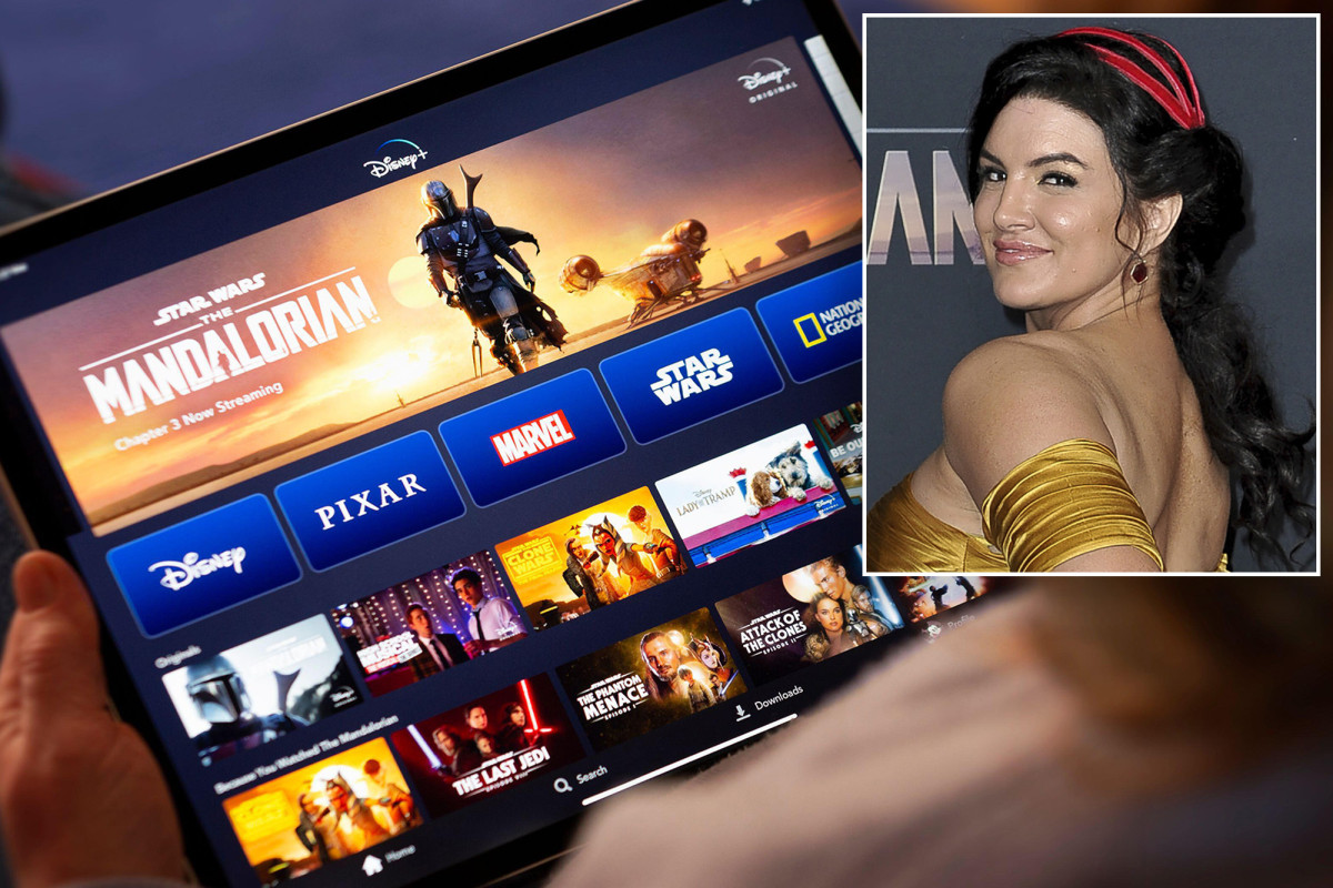 nypost's tweet photo. #CancelDisneyPlus trends after Gina Carano fired from 'The Mandalorian' https://t.co/BeF5MYLDFY https://t.co/fiGjj1nu3j