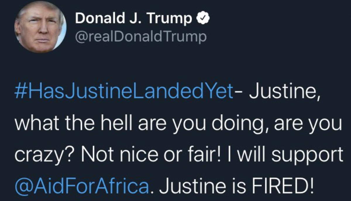 A forgotten detail of the Justine Sacco cancellation: