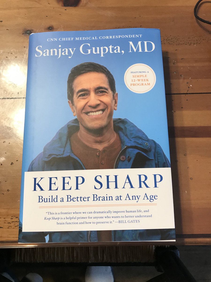 seanroberts33's tweet image. ⁦@drsanjaygupta⁩ Look what just arrived, I can’t want to dive in! #KeepSharp #DrSanjayGupta