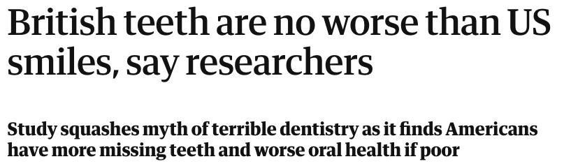 Nobody pays any attention.