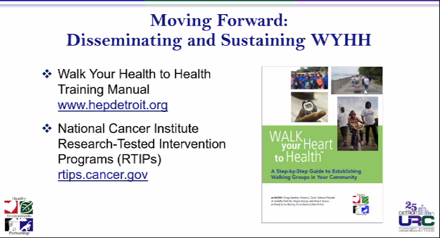Great to see how #CBPR work can have a larger and longer impact than just the project itself. Here is a great resource on how to develop community walking groups #physicalactivity <a href="/TempleCPH/">Temple Public Health</a> <a href="/TempleATP/">Temple ATP</a> <a href="/templeRecTx/">TempleRecTx</a> <a href="/TempleSBS/">Temple University Social & Behavioral Sciences</a> 
#CRDR2021