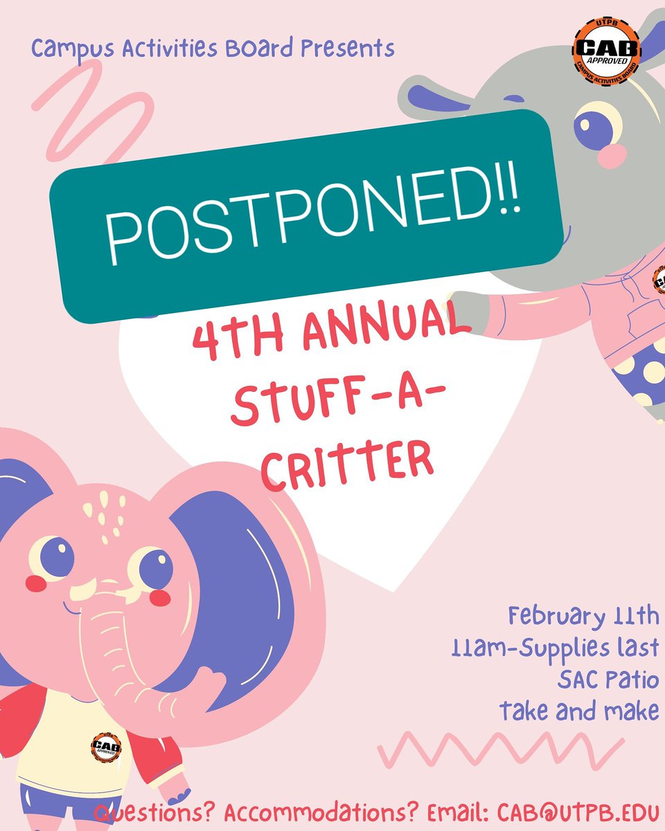 UTPB Student Life tweet media