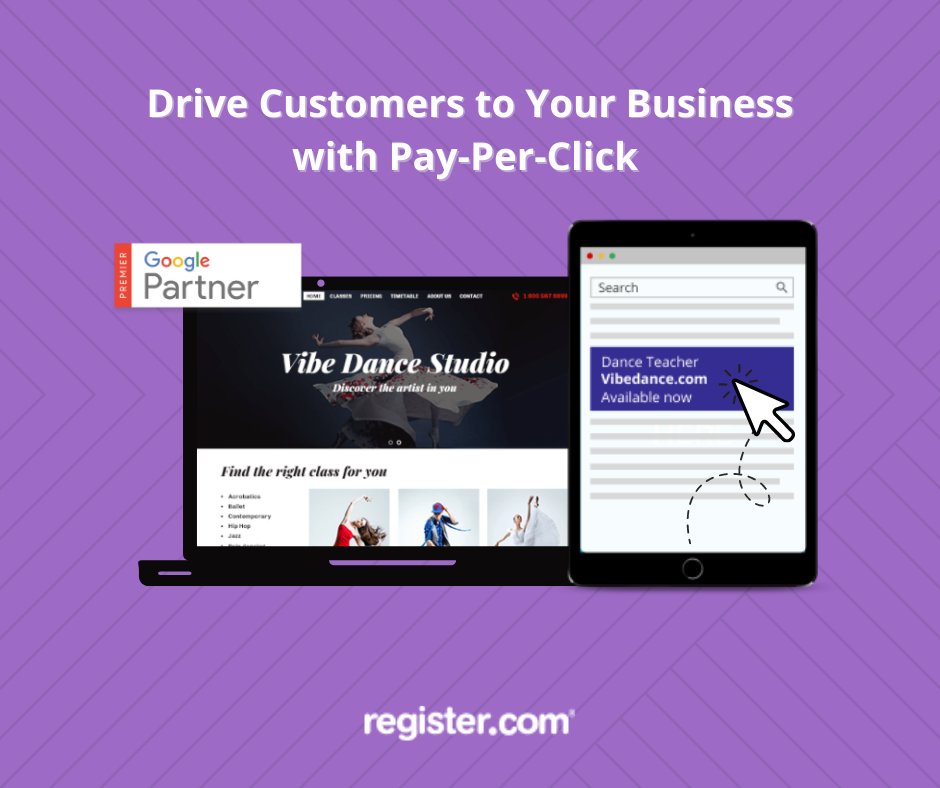 Register_com's tweet image. Start attracting more visitors to your website with Pay-Per-Click ads! Our team of Google Ads Certified experts are ready to help drive more traffic to you! 

Learn more 👉 ow.ly/CqqS50Dnn7h

#registerdotcom #payperclick #ppc #ppcads