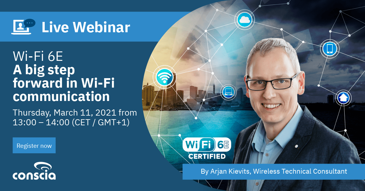 ConsciaSverige's tweet photo. Snart får DU som trådlös tekniker 24 nya kanaler att breda ut kollegornas trafik på! Se Conscias @ArjanKievits webinar om de nya möjligheterna för den nya standarden Wifi6E: - #WEBINAR 1/3 - 13-14 Anmäl dig: https://t.co/8jekuXtH6q
#wifi6 #Cisco #Vosko #CWNE #wireless https://t.co/ZL5VG5zAnp