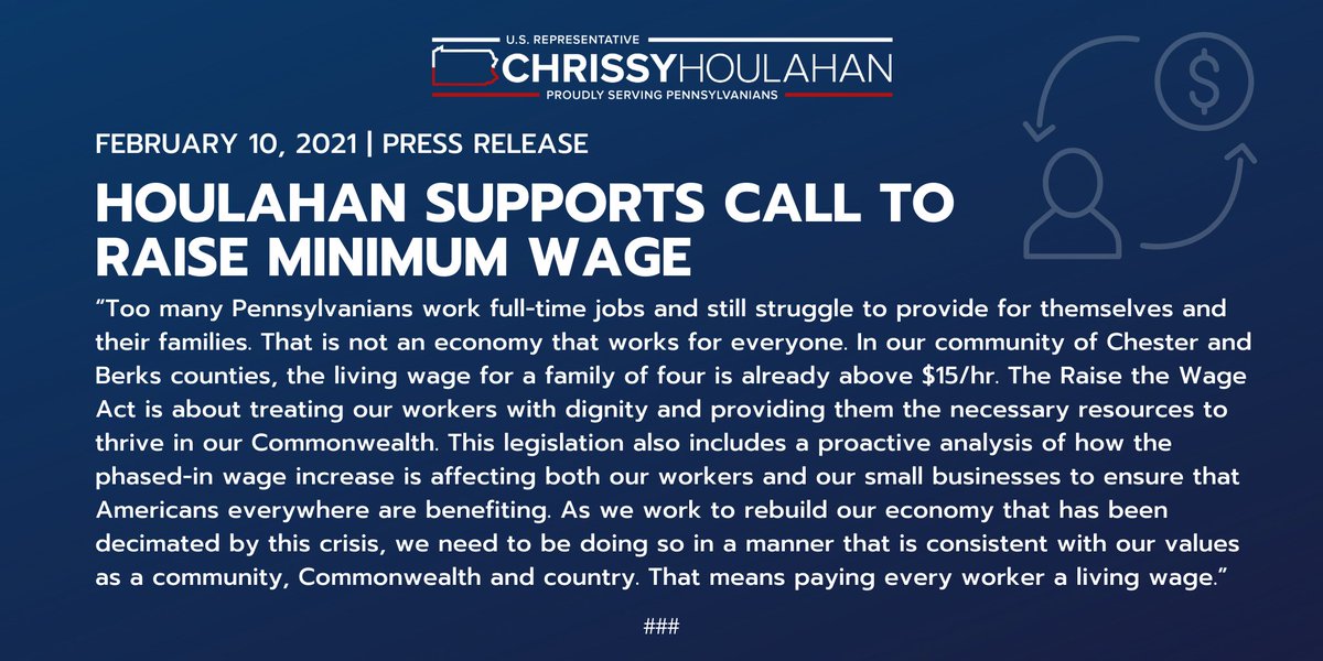 No family can survive on $7.25/hour. It is past time to raise the minimum wage.