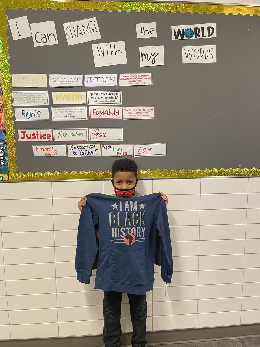 ah_di_teacher's tweet photo. I can’t wait for our pictures tomorrow they going to look so good #BlackHistoryMonth #TeachingForEquity #teachinginapandemic https://t.co/jrhbBlYtrJ