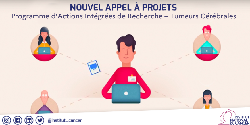 #AAP Nouvel appel à projets : Programme d’Actions Intégrées de Recherche – Tumeurs Cérébrales.
Pour en savoir plus, rdv sur e-cancer.fr/Institut-natio…