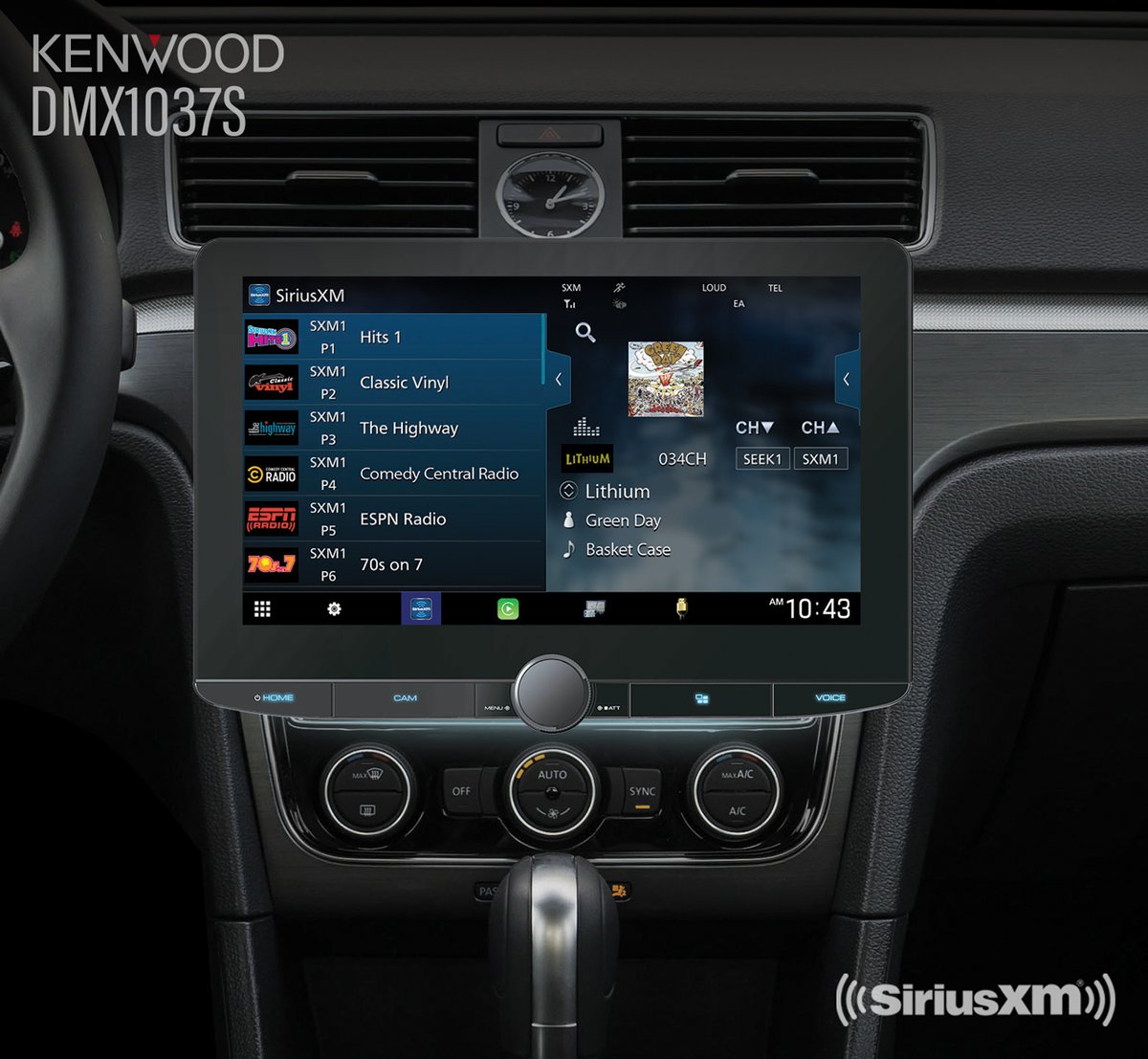Have you checked out the Kenwood DMX1037S 10.1” Digital Multimedia Receiver?🧐

Features:
🔻 10.1” High Definition Floating Monitor
🔻 Wireless Apple CarPlay
🔻 Wireless Android Auto
🔻 High-Resolution Audio
🔻 4 Camera Inputs

#KenwoodUSA #SiriusXM

#caraudio #audiolife