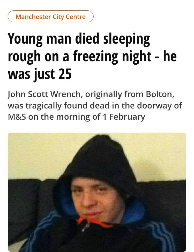 Whilst illegal migrants flood into this country and are immediately put up in 4 star hotels & army barracks at the expense of the taxpayer. British people are left to freeze and die on the street. Isn’t it about time we looked after our own before everybody else?