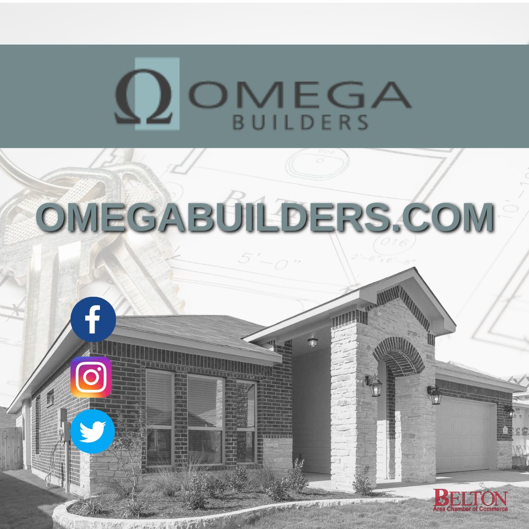 BeltonChamber's tweet image. We are THANKFUL for our PARTNERSHIP with @OmegaBuildersTX. #investingincommunity #StrongerTogether beltonchamber.com