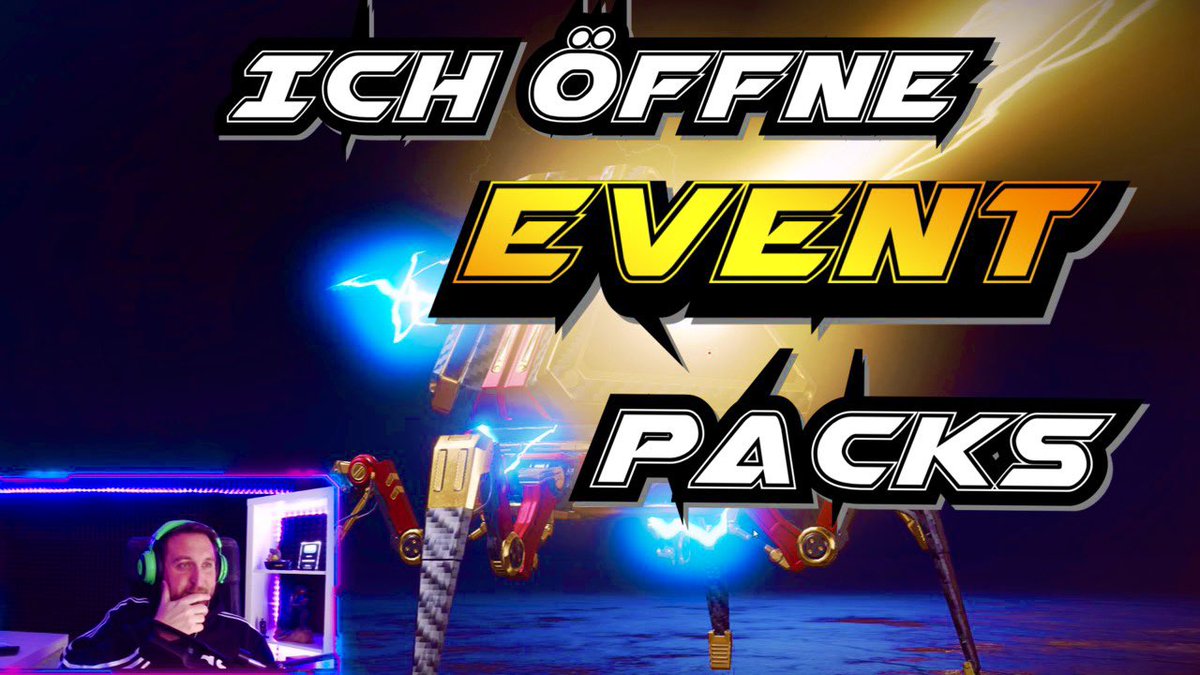 Heute öffnen wir die #ApexLegends Geburtstags Packs ! Ich freu mich auf euch ❤️ #apexlegendscommunity #youtubeDE #twitchDE <a href="/GermanYoutuber2/">German Youtuber Support</a> @TwitchDESupport #youtube 

youtu.be/GaIsh3hi9IA