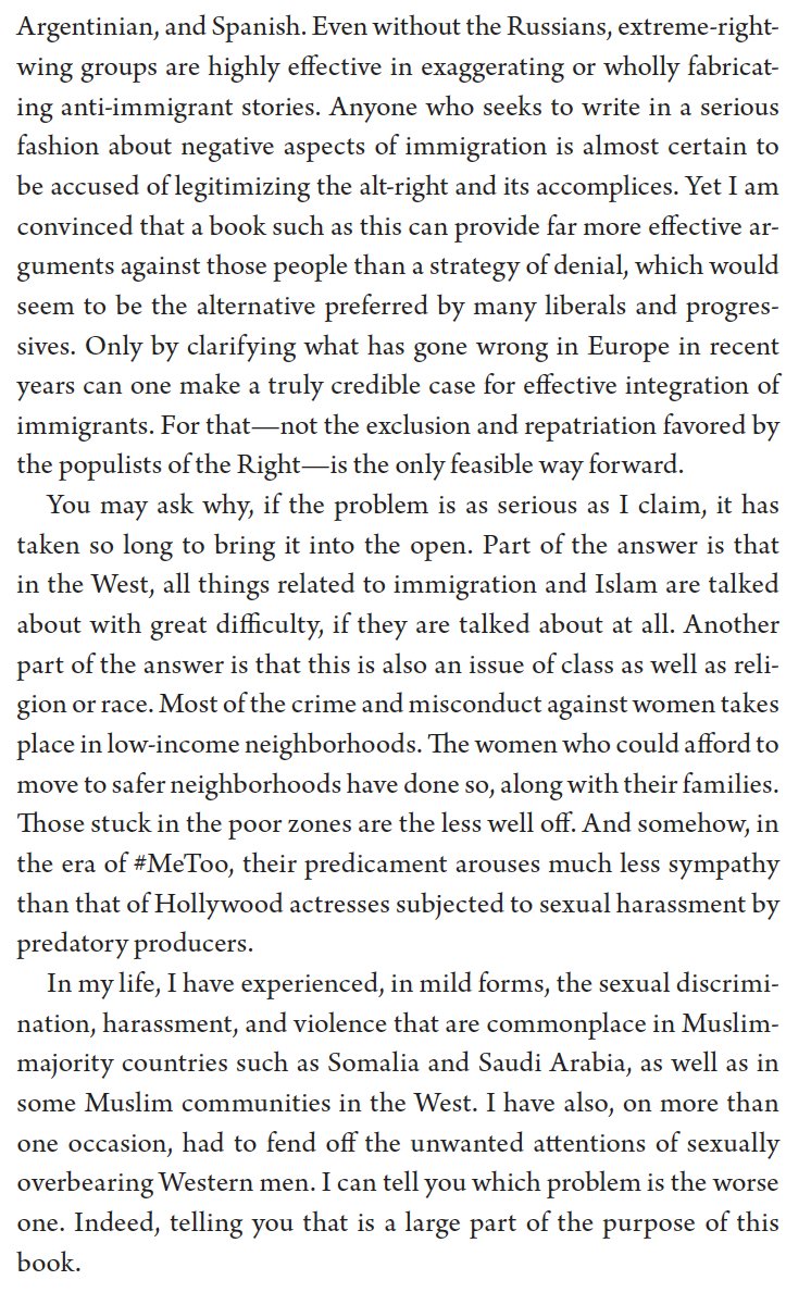 I am afraid this is all too typical of the way the left now conducts itself in the United States. First the big lie and then the repetition. The depressing thing is that both women seem completely indifferent to the plight of the victims of sex crimes and harassment in Europe.