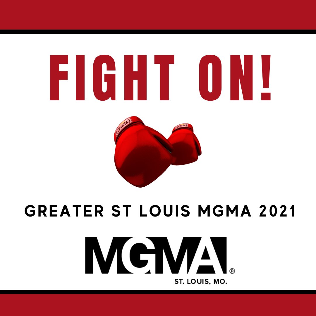 The #EducationCommittee is happy to announce the <a href="/MGMASTL/">Greater St. Louis MGMA</a> #2021 theme and logo! 

#FightOn2021 <a href="/STLMGMA/">Greater St. Louis MGMA</a>