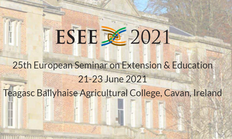 lauklerkx's tweet photo. For all colleagues working on agricultural extension and advisory services (e.g. @AgriLink2020, @H2020_FAIRshare, @i2connect_EU, @infogfras, @CIESTAAM_UACh), please submit your abstracts to ESEE2021: https://t.co/mrgIPKVXiJ. It will most likely be in an online format this time. https://t.co/3Lc48rhtKV