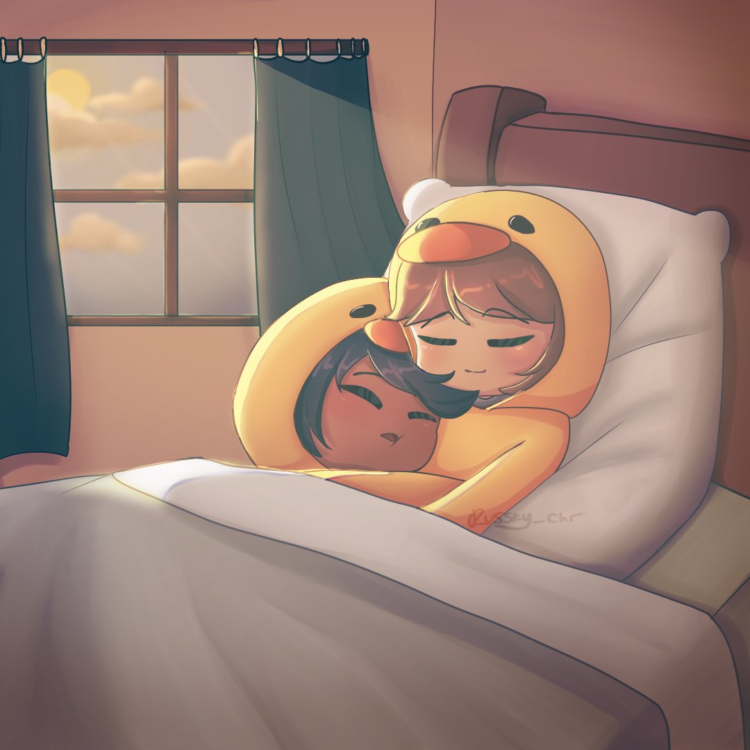 @expiredsushirol i love all of your art but here is one of my favorites

it's so soft and cute,,