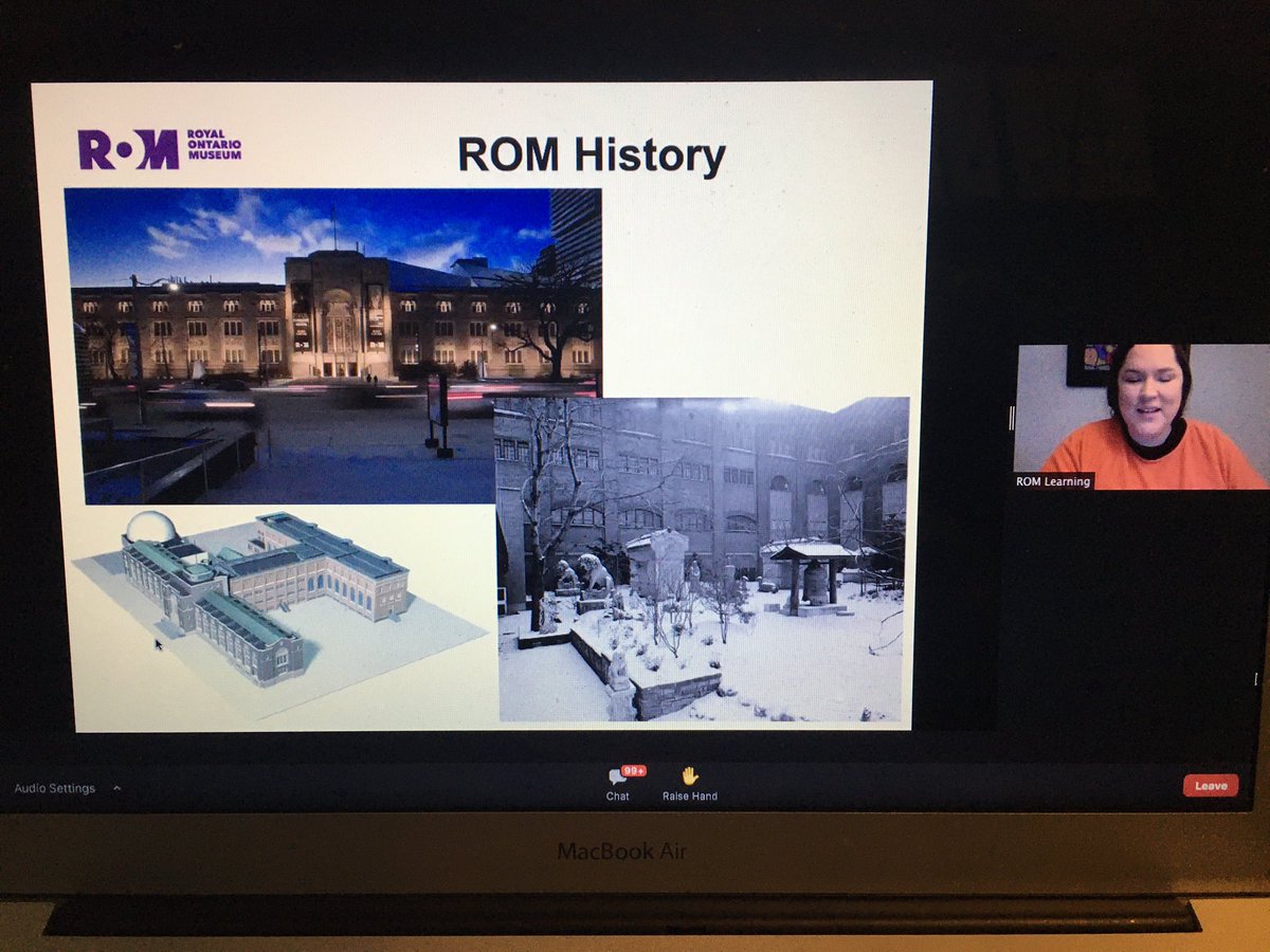 Students of Room 203 on a virtual field trip to Royal Ontario Museum today. 🙂<a href="/HuntersGlenJPS/">Hunter's Glen Jr P.S</a>