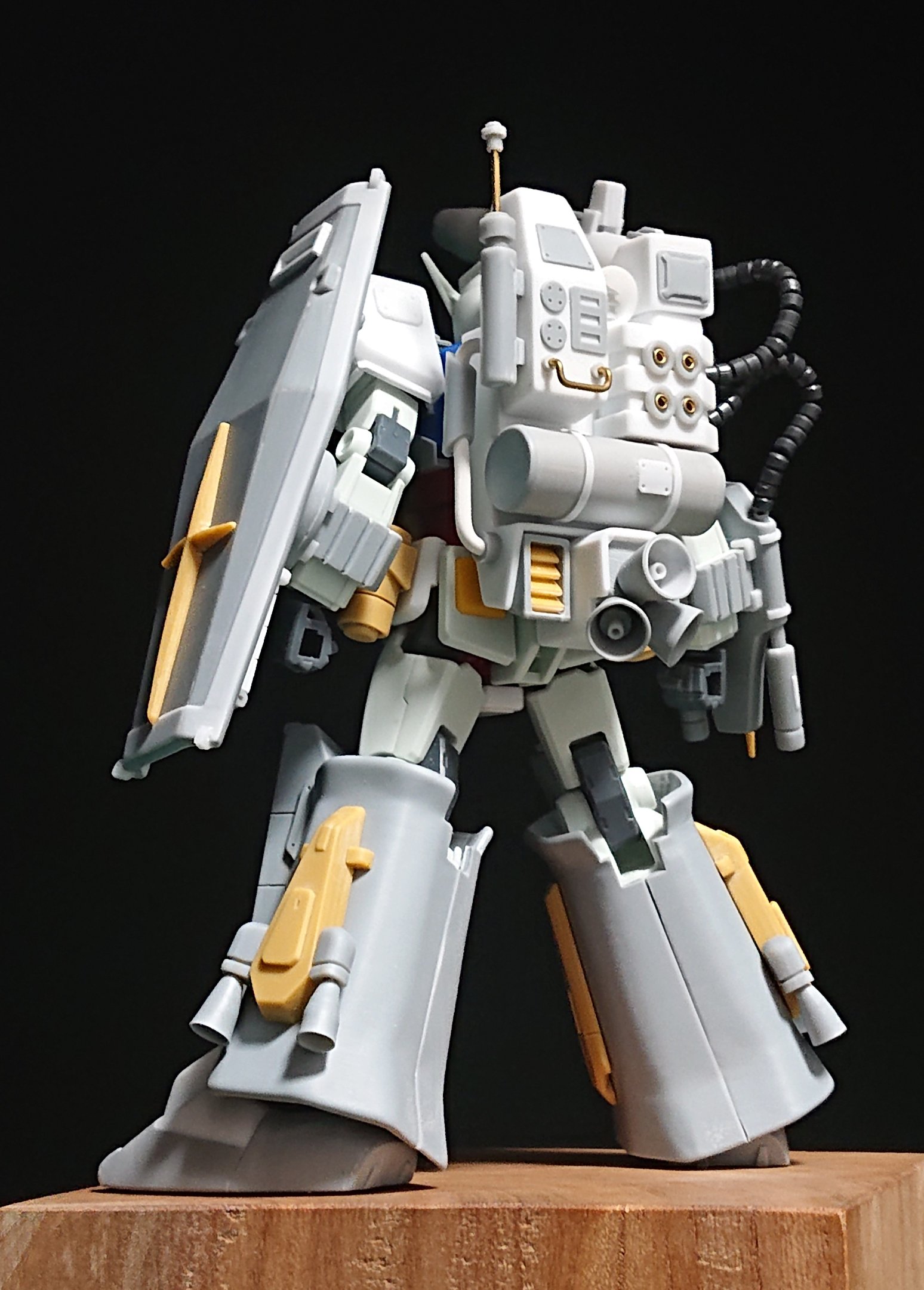 Ichi いち フルスクラッチのegパーフェクトガンダムアーマー 完成しました 専用アーマーは着脱式で プラ板の素材色を活かした無塗装仕上げにしています パンデミックのため 今塗装が出来ません 追加画像は後ほど パーフェクトガンダム Eg