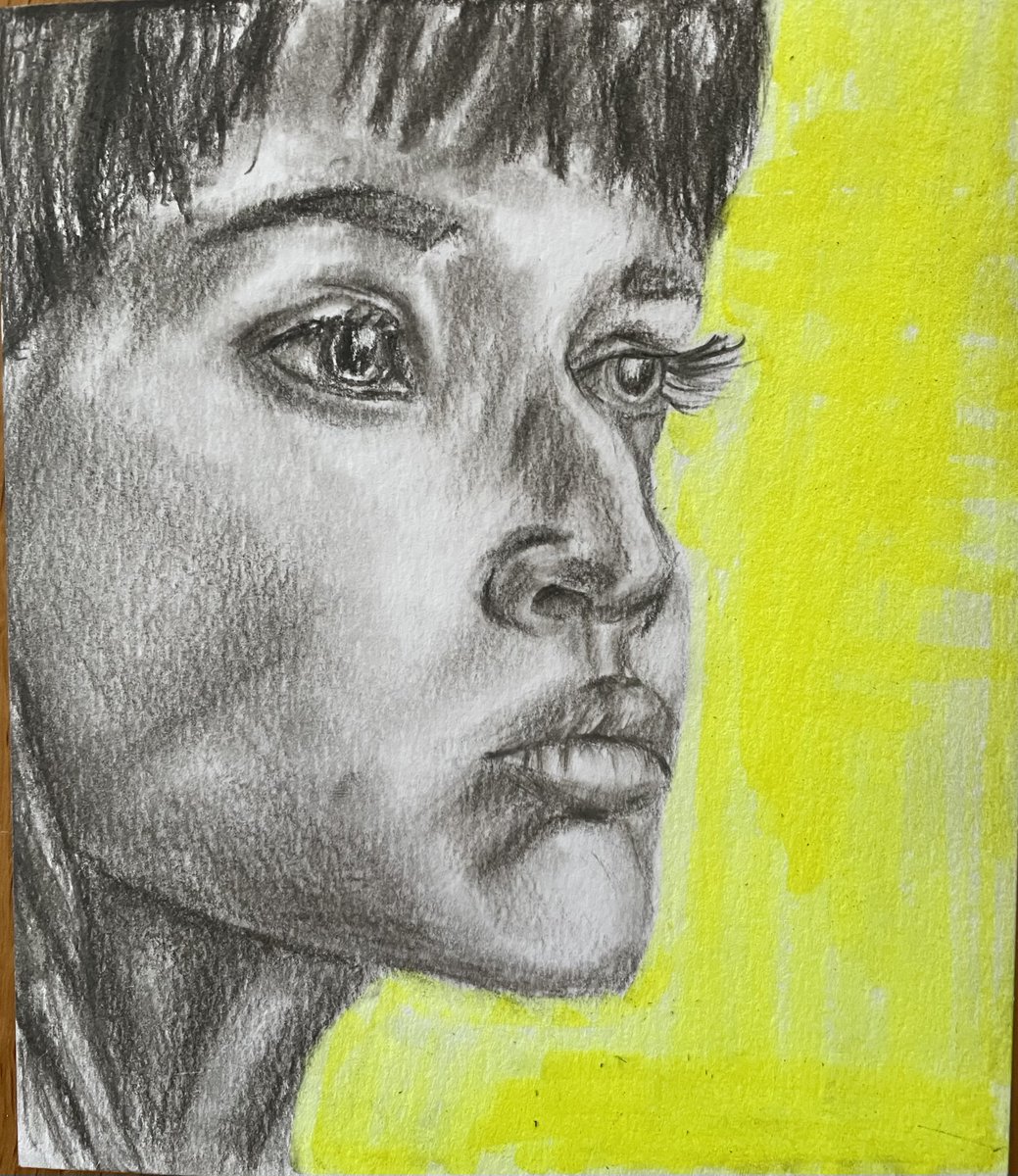 art_cbc's tweet photo. It takes talent to capture emotion like this! A stunning sketch from our inspirational 3rd year Daniel Ledwidth, keeping the creativity alive @ClaregalwayColl #creativity #drawings #MentalHealthMatters https://t.co/4mjZktfiY1