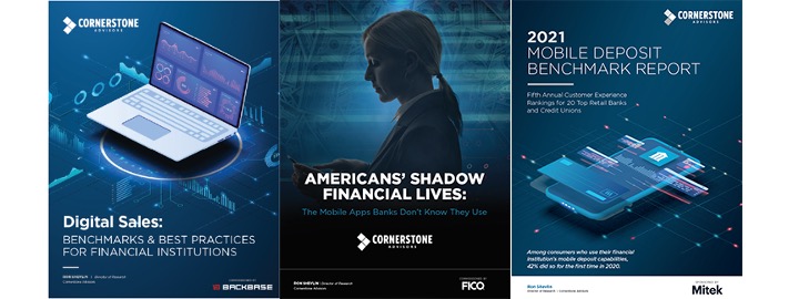 rshevlin's tweet photo. I have 3 new FREE reports out in the past week:

Digital Sales: Benchmarks &amp; Best Practices
https://t.co/rw1lo8Wyx7

Americans’ Shadow Financial Lives:
The Mobile Apps Banks Don’t Know They Use
https://t.co/KfQt7o4fRW

2021 Mobile Deposit Benchmarks
https://t.co/hmTONuyPTQ https://t.co/TBekk2tpuG