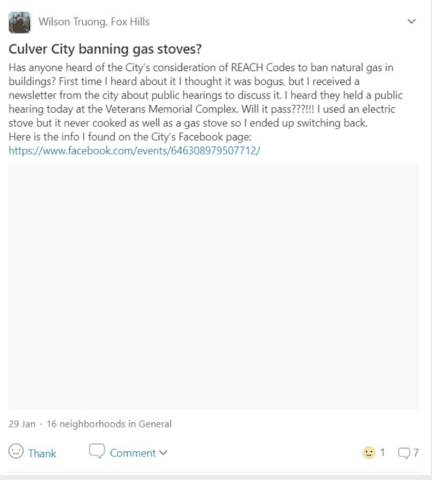 An employee of Imprenta, a PR group working on behalf of SoCalGas, posed as a concerned neighbor on NextDoor to drive community opposition to electrification in one California cityHere are those NextDoor comments displayed on the front group's website: