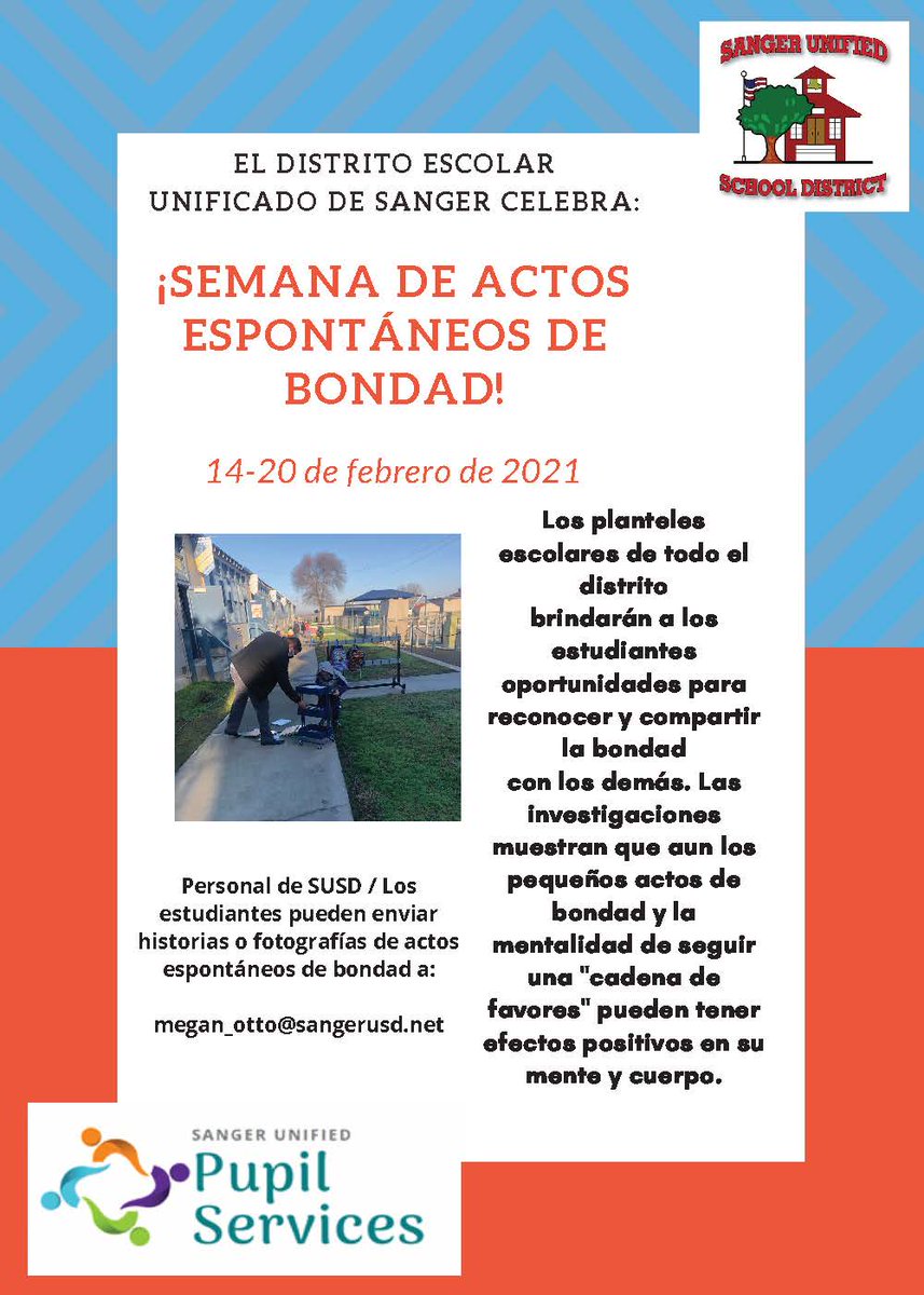 Random Acts of Kindness Week is February 14-20. Even the smallest act of can make a huge impact.