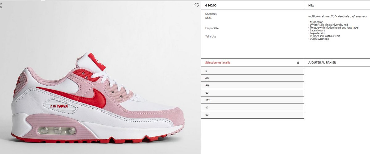 Moresneakers Com Ad Wmns Nike Air Max 90 Qs Valentine S Day Limited Restock Also Live On Antonioli T Co Hgixnlwfef