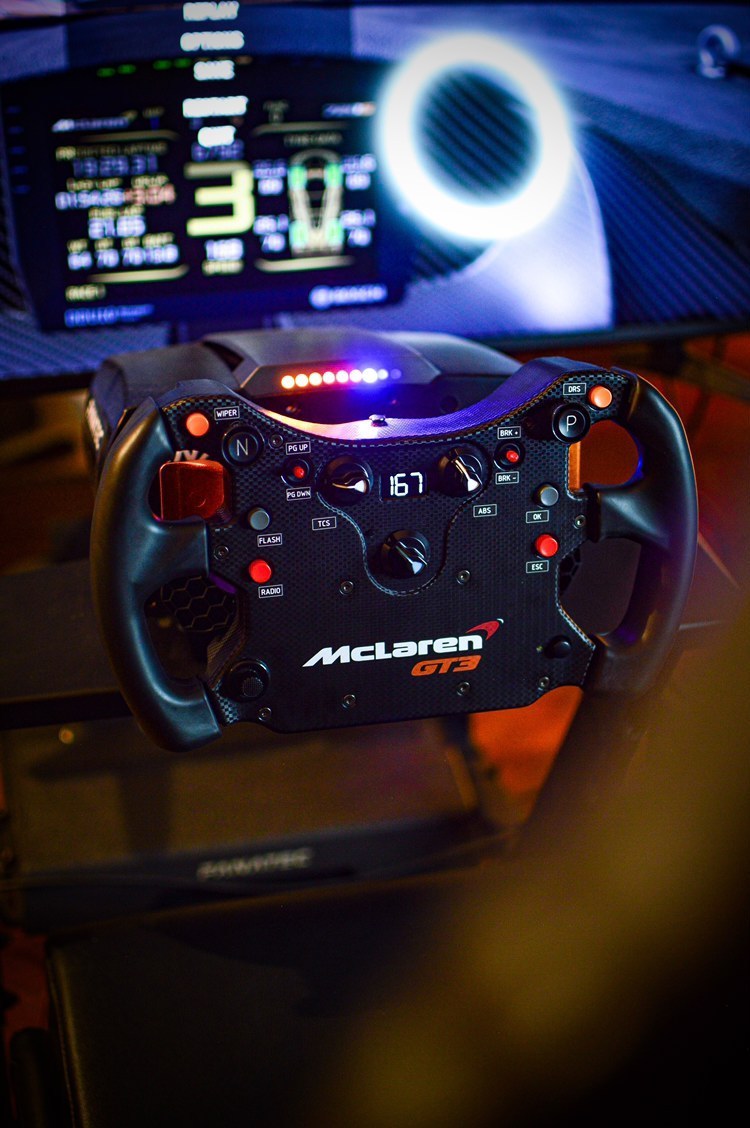 CSL Elite Steering Wheel McLaren GT3 V2