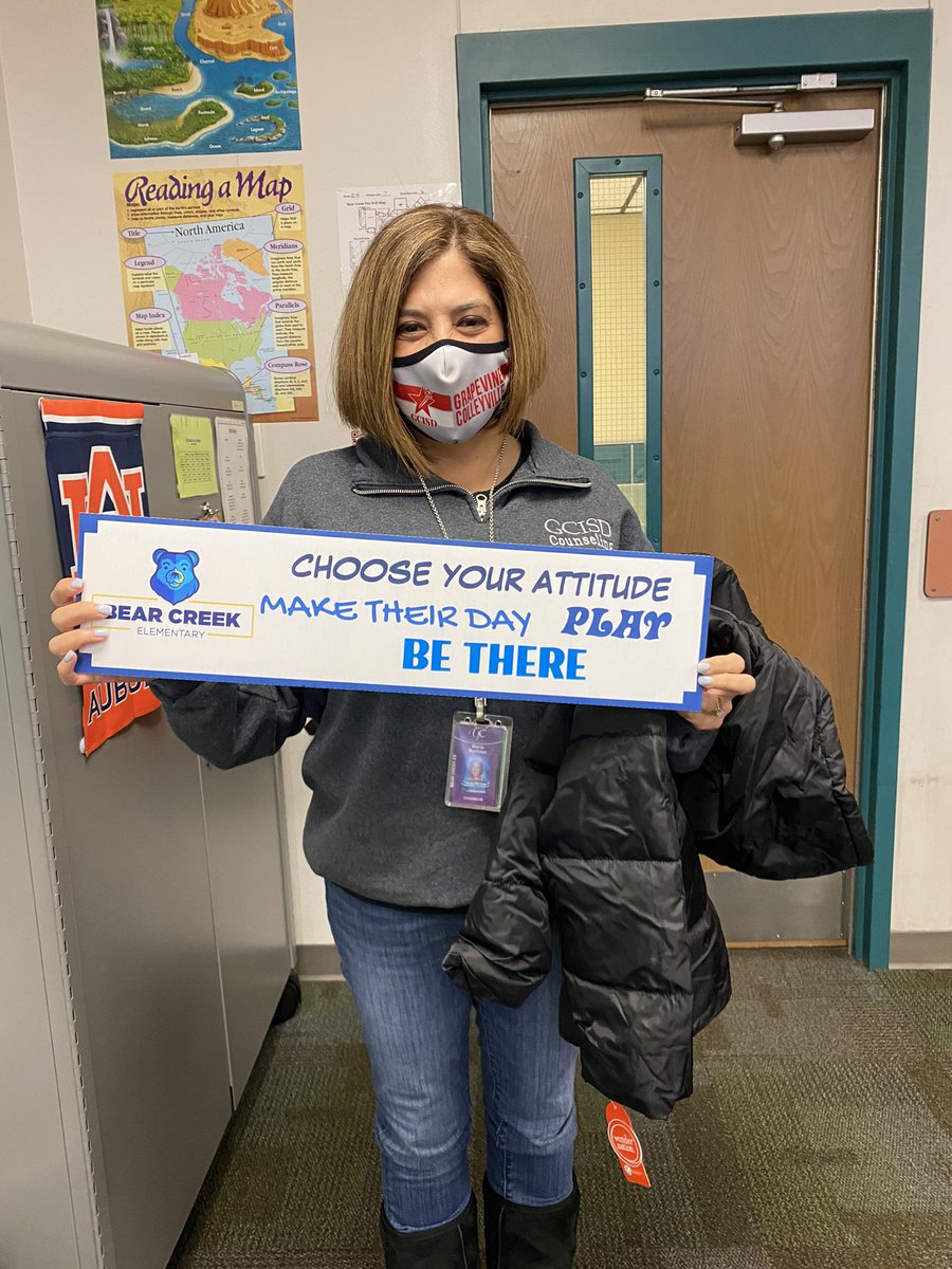 Passing the door sign to <a href="/BCEcounselorMM/">Maria Martinez</a>! What an amazing counselor we have at Bear Creek Elementary! Thank you for all you do! ❤️#teamBCE