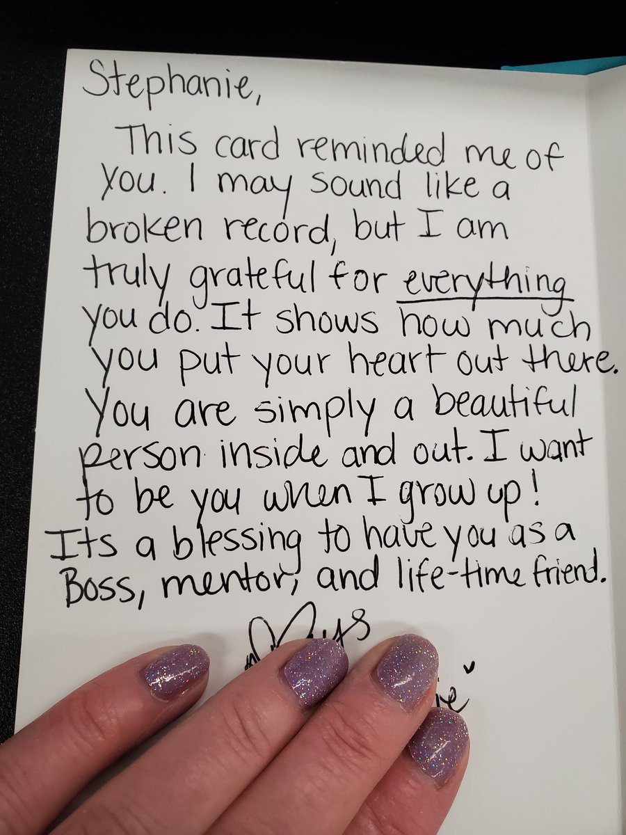 Great start to my day from a co-worker.