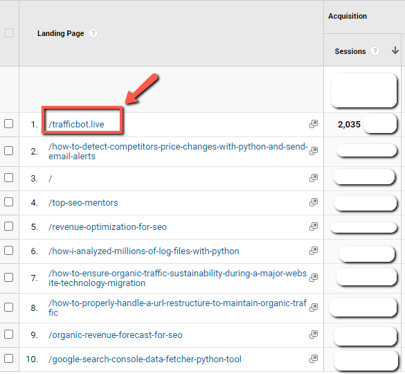napo789's tweet photo. Just checked my @googleanalytics and noticed this #GhostSpam 'Bottraffic[.]live', which seems to be appearing on many other websites, trying to get backlinks

Did you noticed it ? Might also be Bot-traffic[.]icu or Traffic-bot

Here's how you filter it out https://t.co/mJaqweipAH https://t.co/erWY1DGbnK